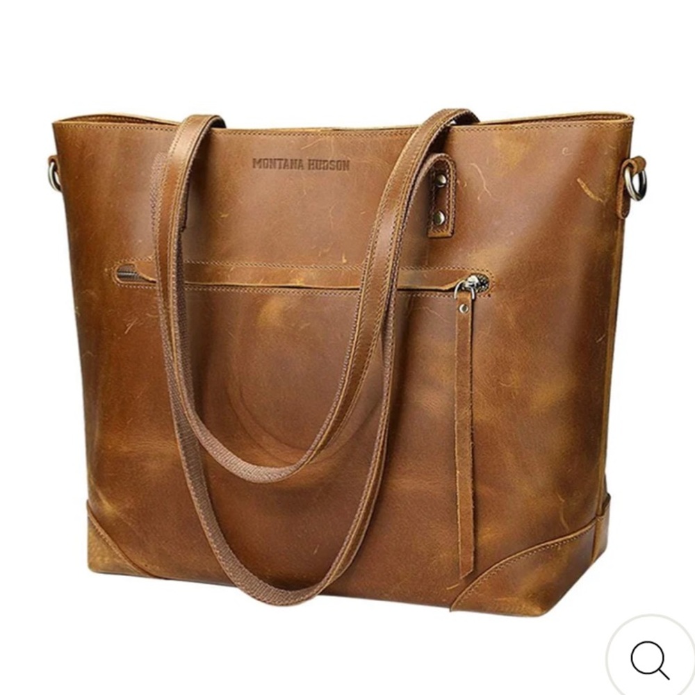 Montana Hudson Eva Leather Tote